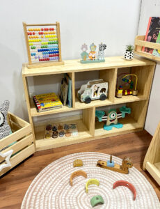 Organizador Montessori de 5 cubos - Imagen 3