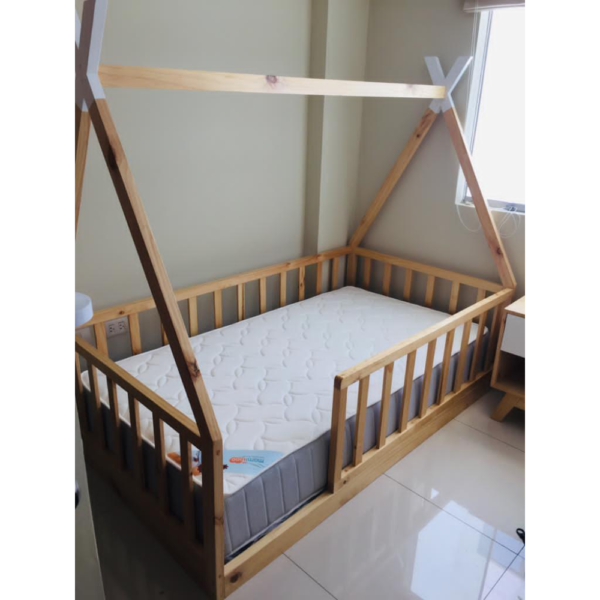 Cama Tipi en acabado natural - Imagen 4