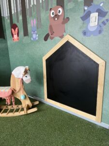Pizarra casita para tiza - Imagen 4