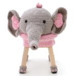 Banquianimalito Elefante Rosa