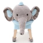 Banquianimalito Elefante celeste - Imagen 2