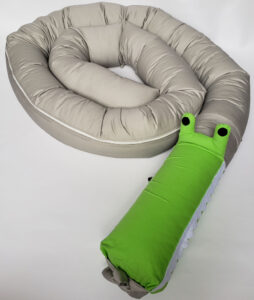 Baby Crib Bumper - Cocodrilo verde - Imagen 3