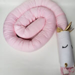 Baby Crib Bumper - Unicornio Rosa