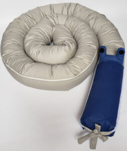 Baby Crib Bumper - Cocodrilo Azul - Imagen 2