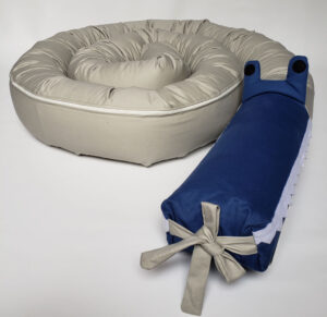 Baby Crib Bumper - Cocodrilo Azul - Imagen 3