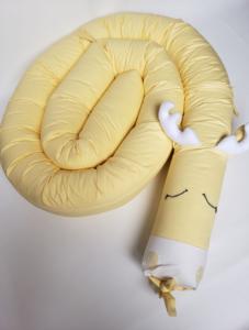 Baby Crib Bumper - Alce Amarillo