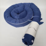 Baby Crib Bumper - Caballo Azul