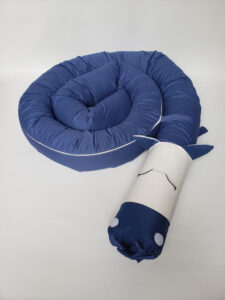 Baby Crib Bumper - Caballo Azul