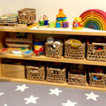 Organizador Montessori de 2 niveles