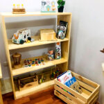 Organizador Montessori de 3 niveles L