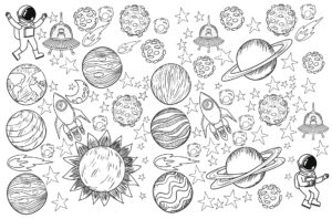 Wall Decals Space