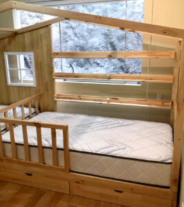 Cama little wood twin con cajones - Imagen 3