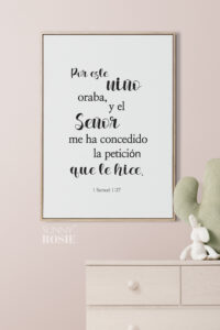 Cuadro Por este niño oraba V1 - Imagen 3