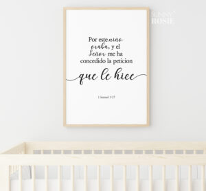 Cuadro Por este niño oraba V2 - Imagen 2