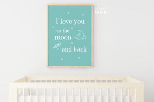 Cuadro To the moon and back - Imagen 3