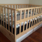 Cama cuna moon con cajones