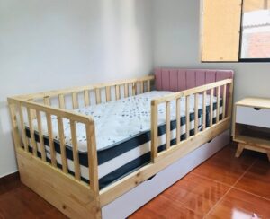 Cama Nicolás con 2 cajones inferiores