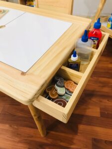 Mesa sensorial + Silla neo + Porta Accesorios - Imagen 2