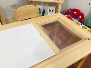 Mesa sensorial + Silla neo + Porta Accesorios - Imagen 5