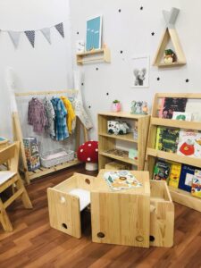 Playroom toddler