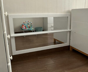 Espejo Montessori blanco (gloss)