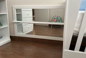 Espejo Montessori blanco (gloss) - Imagen 2