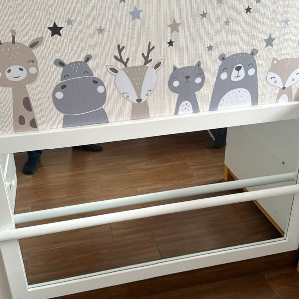 Espejo Montessori blanco (gloss) - Imagen 4