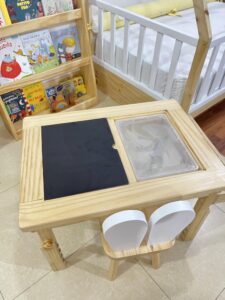 Mesa Sensorial Evolutiva + silla rabbit - Imagen 3