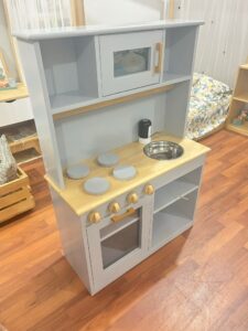 Cocina little chef wood con dispensador de agua - Imagen 3